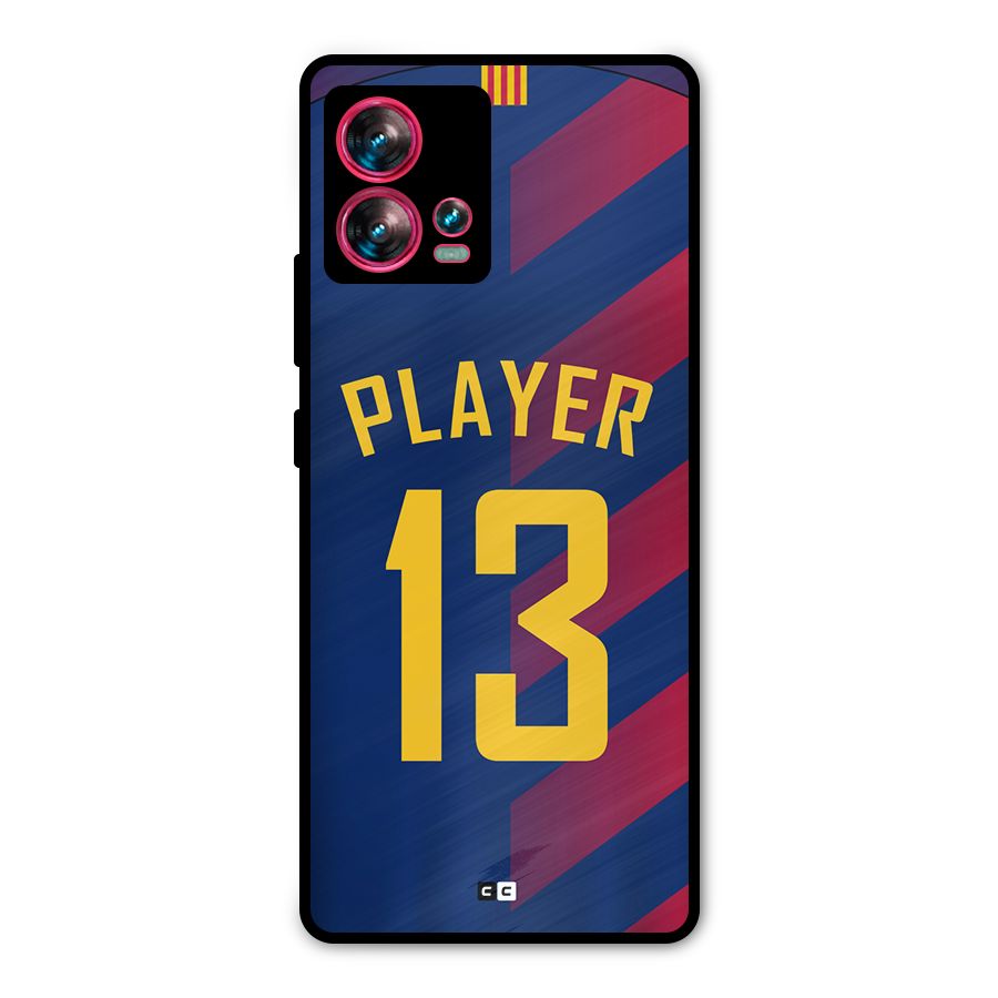 Player Thirteen Metal Back Case for Motorola Edge 30 Fusion