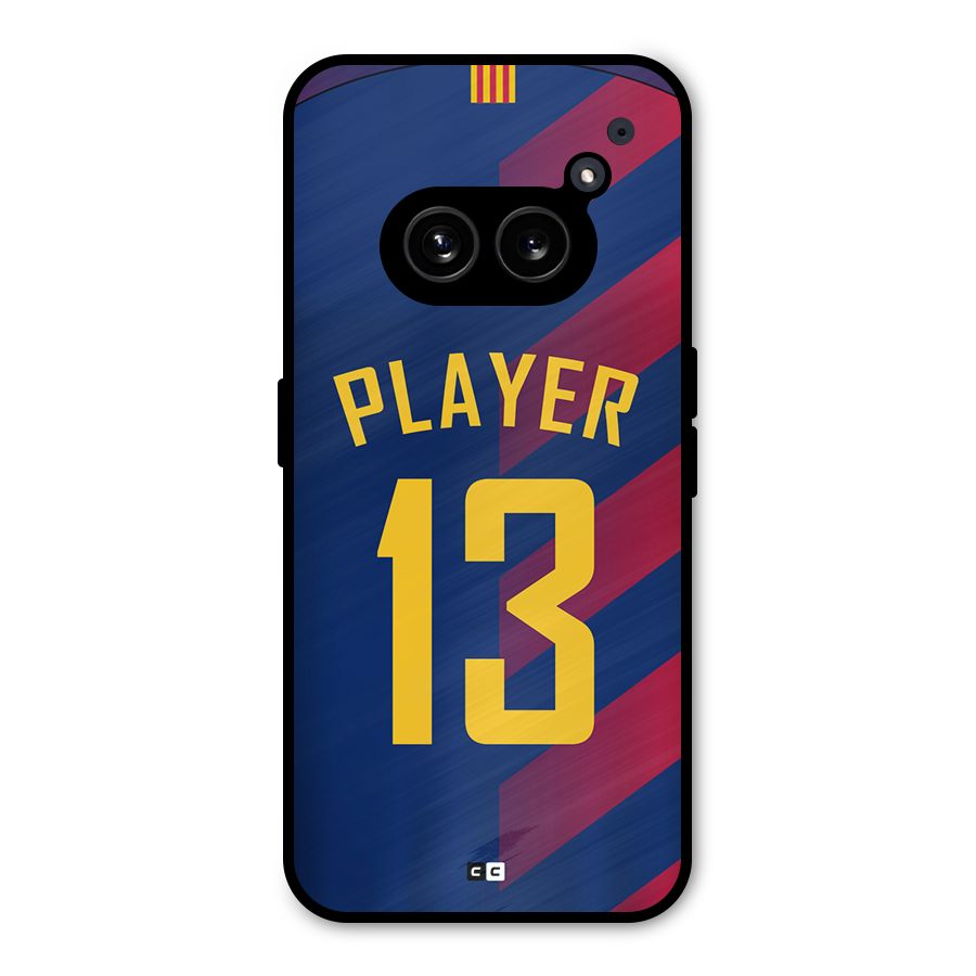 Player Thirteen Metal Back Case for Nothing Phone 2a