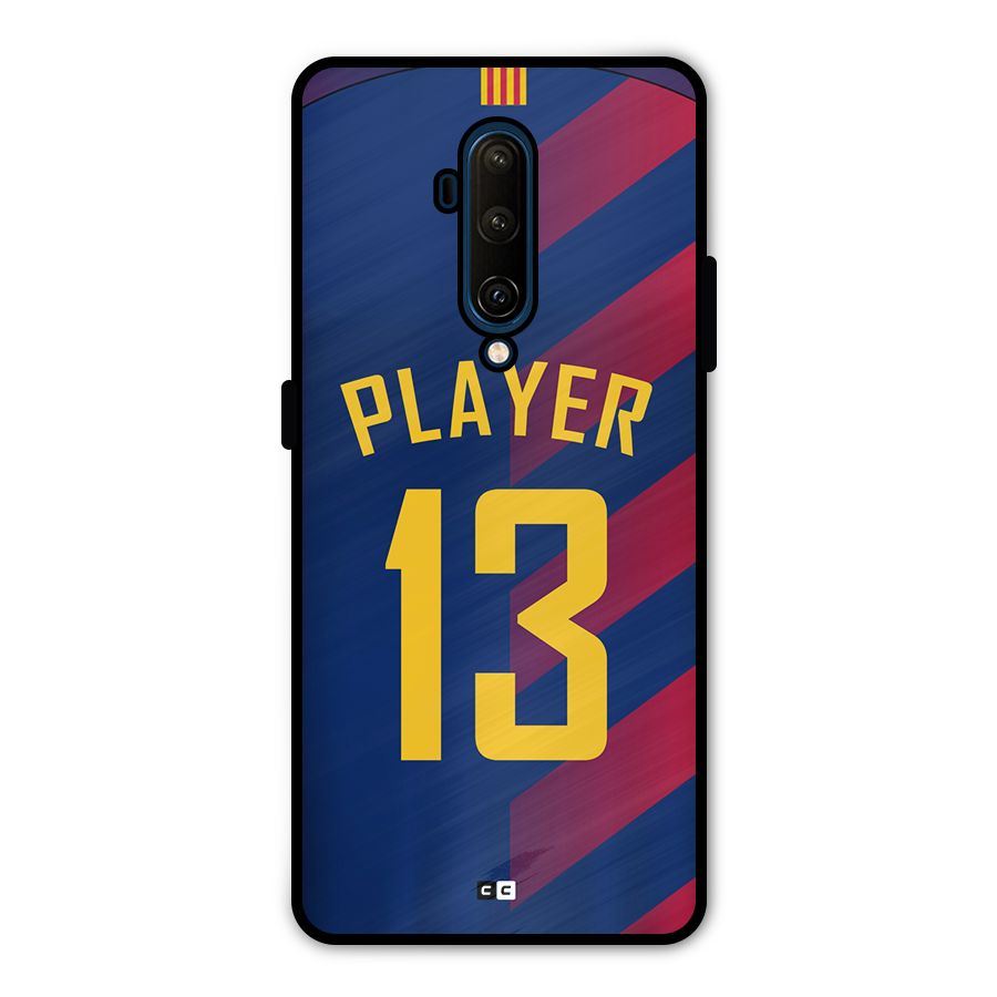 Player Thirteen Metal Back Case for OnePlus 7T Pro