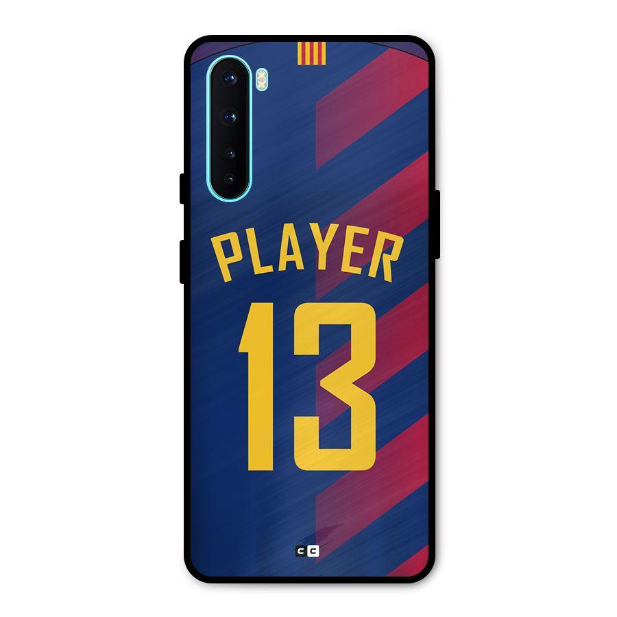 Player Thirteen Metal Back Case for OnePlus Nord