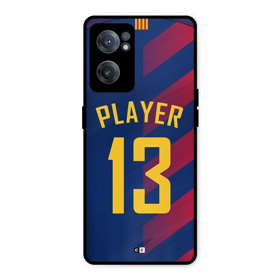 Player Thirteen Metal Back Case for OnePlus Nord CE 2 5G