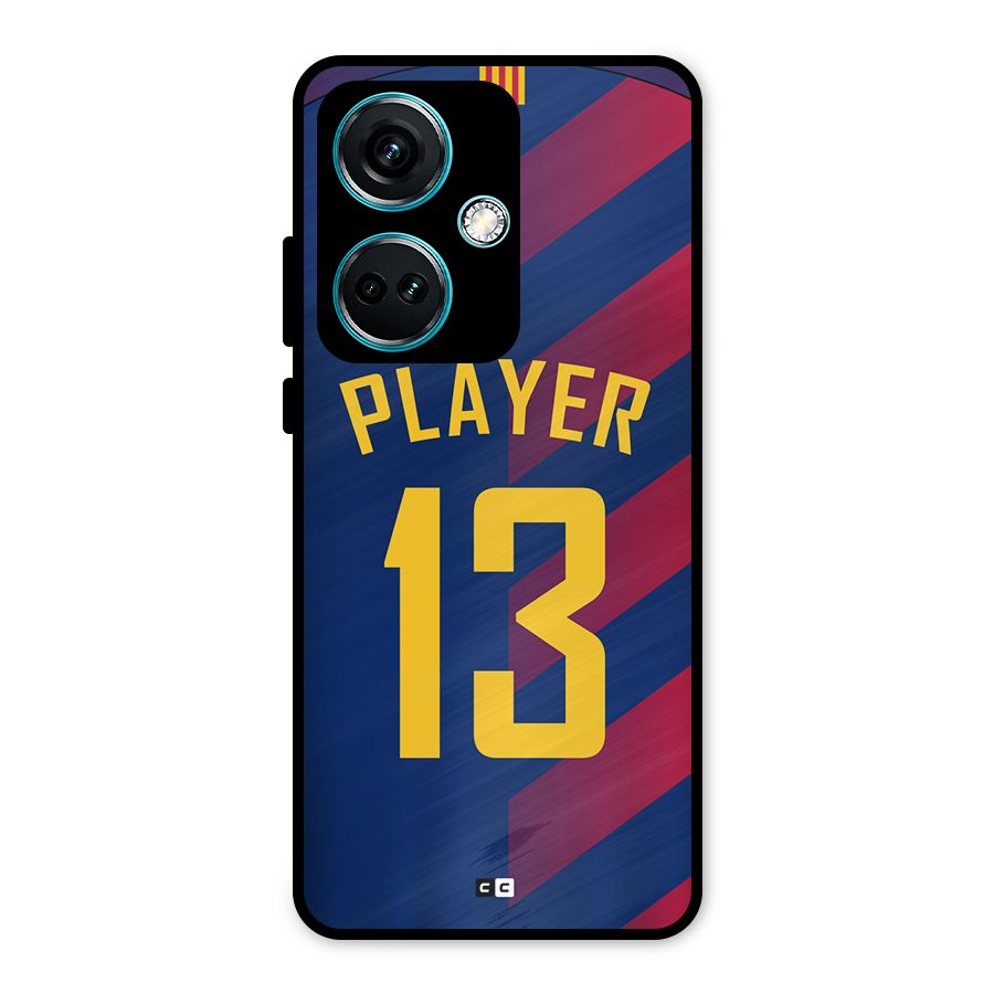 Player Thirteen Metal Back Case for OnePlus Nord CE 3 5G