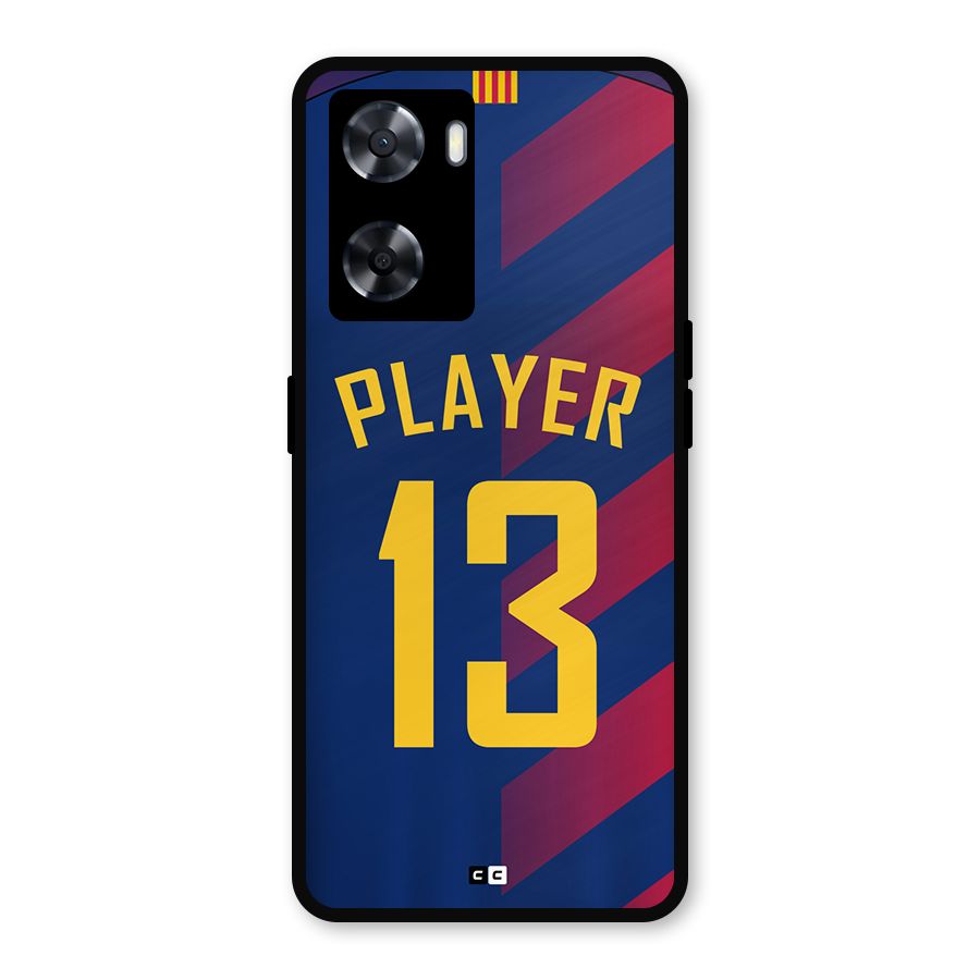 Player Thirteen Metal Back Case for OnePlus Nord N20 SE