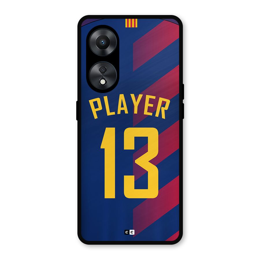 Player Thirteen Metal Back Case for Oppo A78