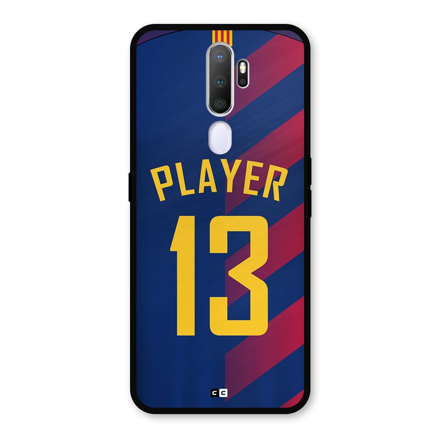 Player Thirteen Metal Back Case for Oppo A9 (2020)