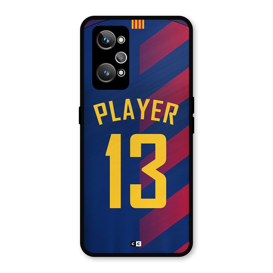 Player Thirteen Metal Back Case for Realme GT Neo2