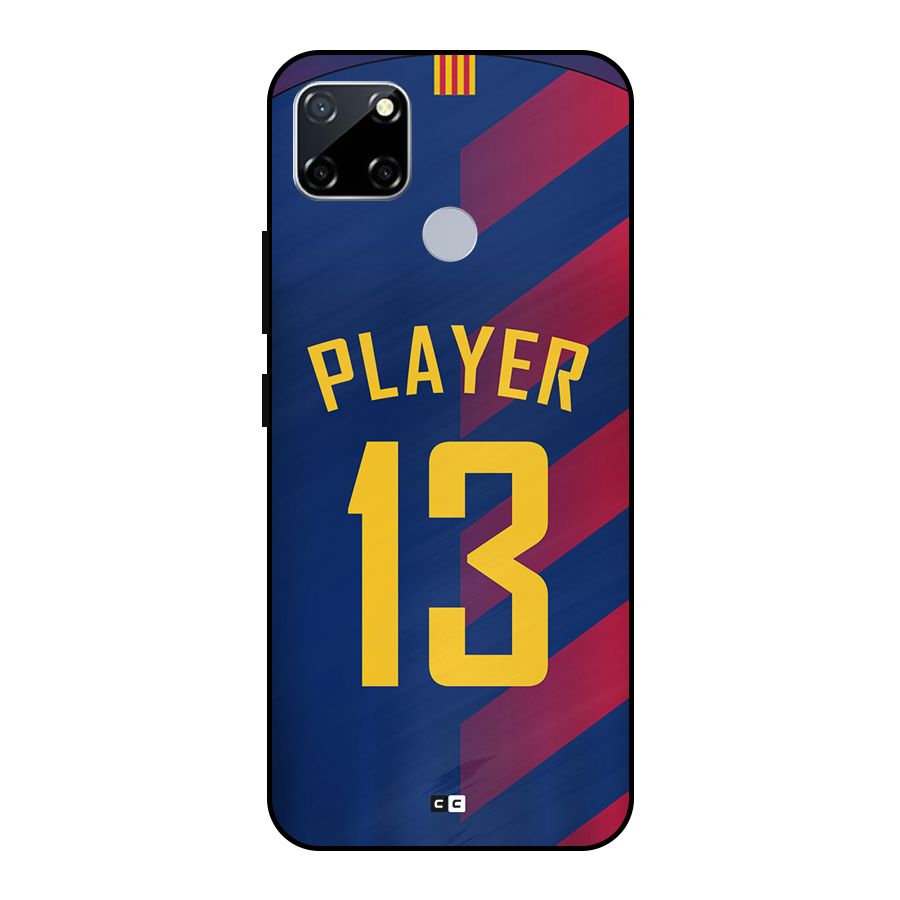 Player Thirteen Metal Back Case for Realme Narzo 20