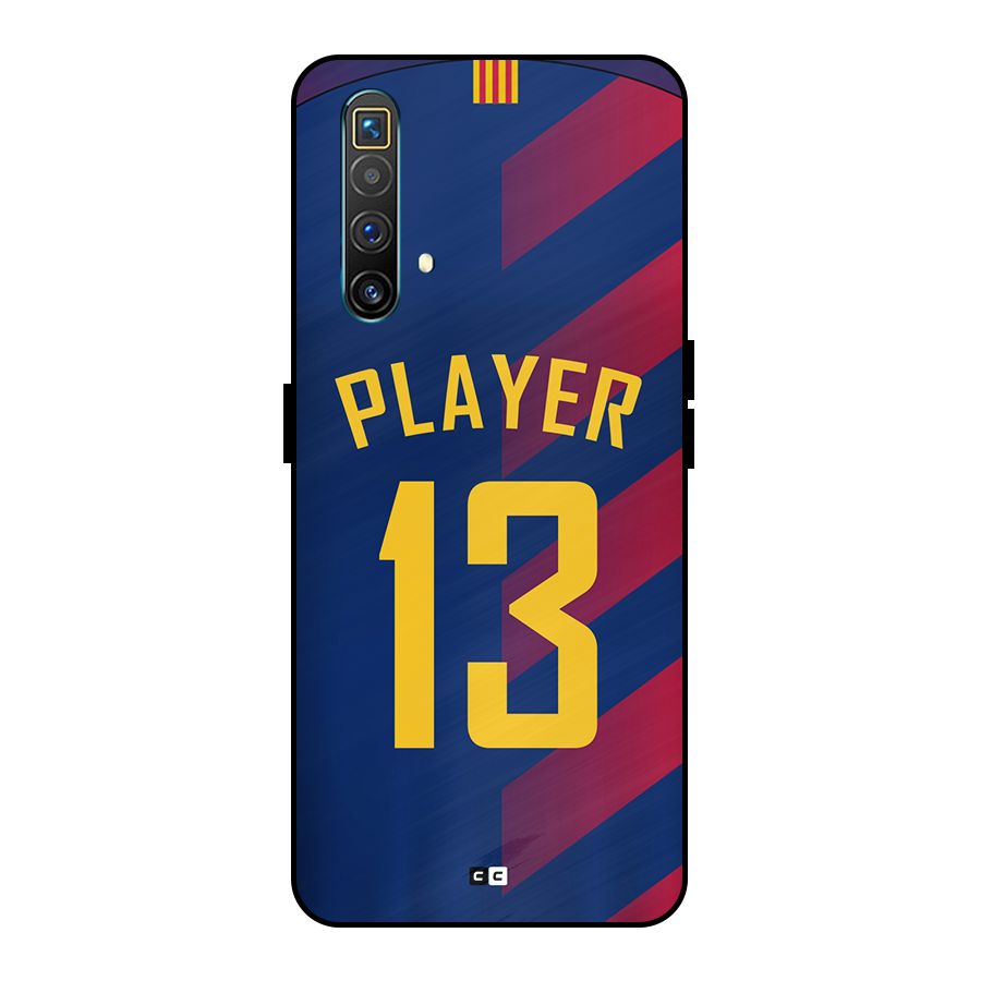 Player Thirteen Metal Back Case for Realme X3