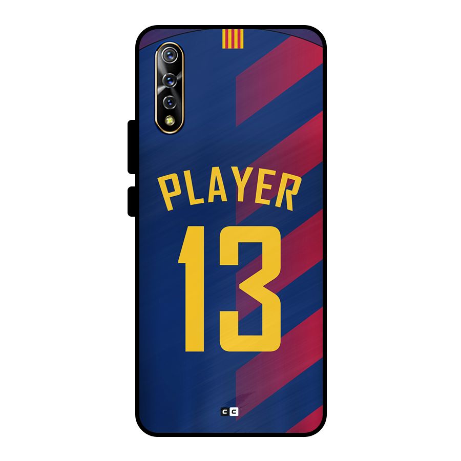 Player Thirteen Metal Back Case for Vivo S1