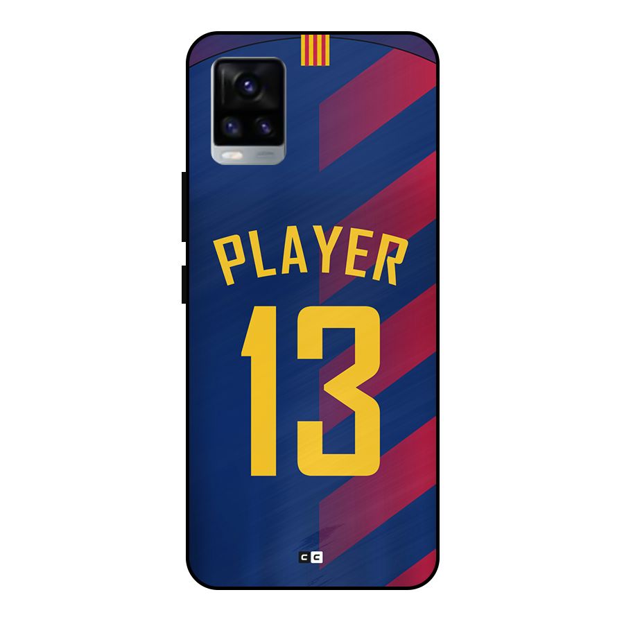 Player Thirteen Metal Back Case for Vivo V20 2021