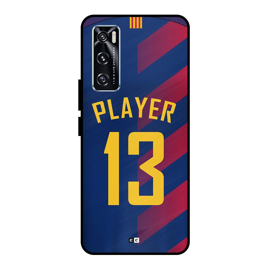 Player Thirteen Metal Back Case for Vivo V20 SE