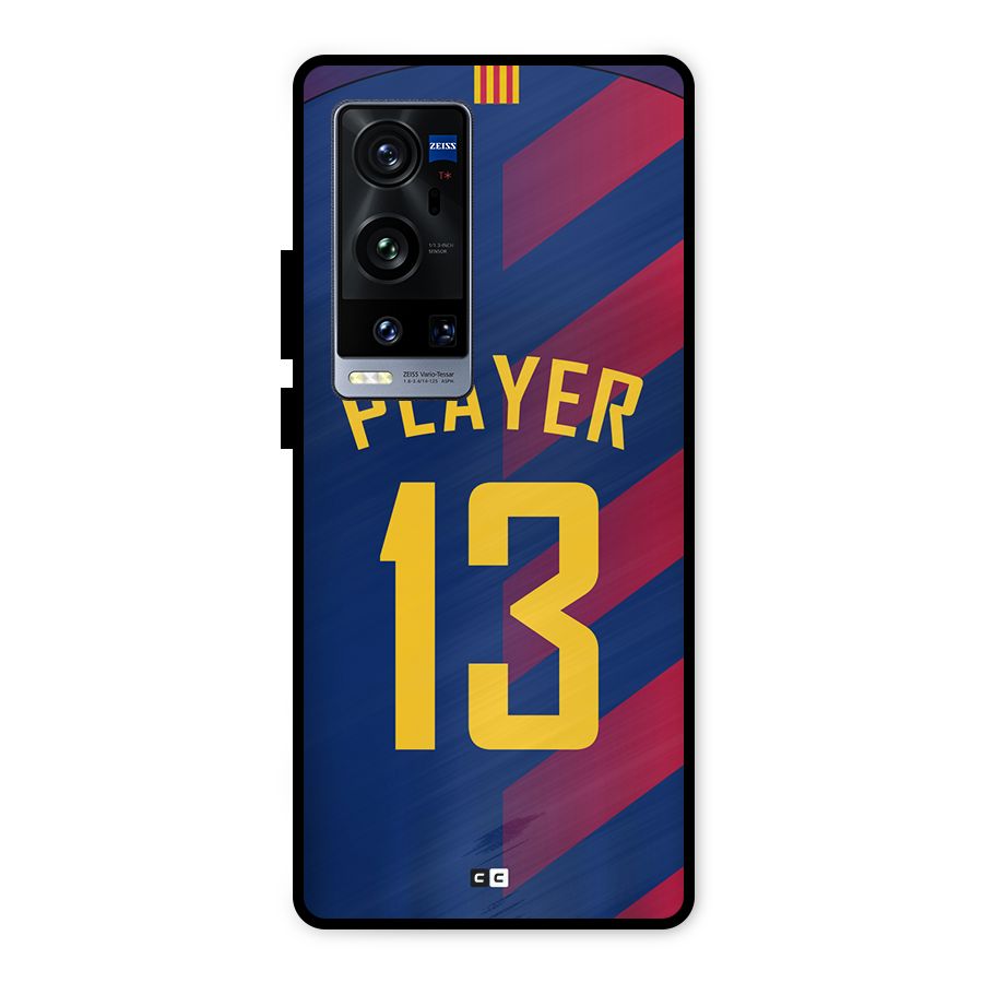 Player Thirteen Metal Back Case for Vivo X60 Pro Plus