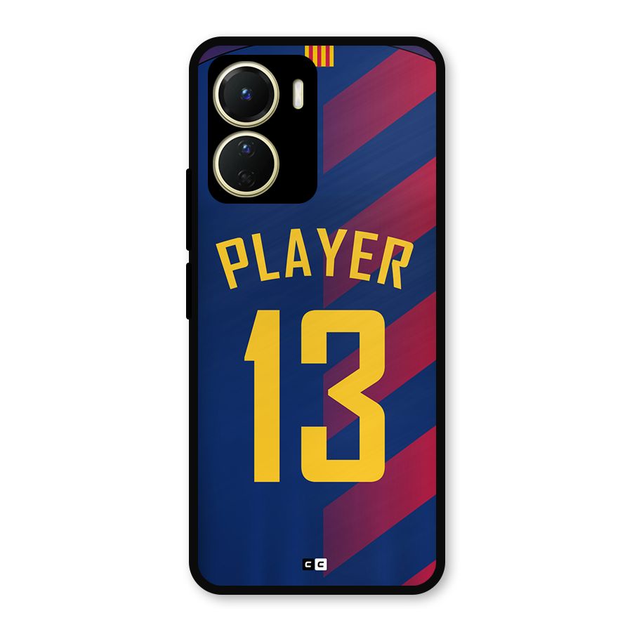 Player Thirteen Metal Back Case for Vivo Y16