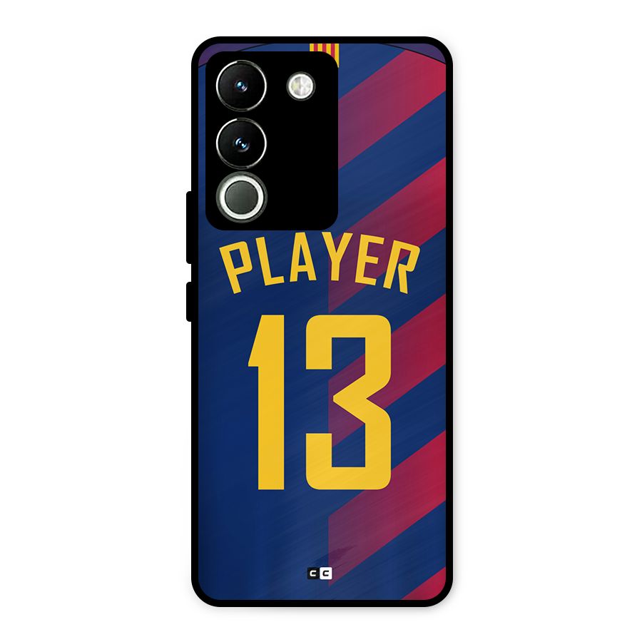 Player Thirteen Metal Back Case for Vivo Y200