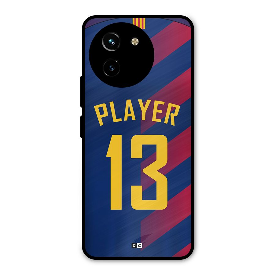 Player Thirteen Metal Back Case for Vivo Y200i