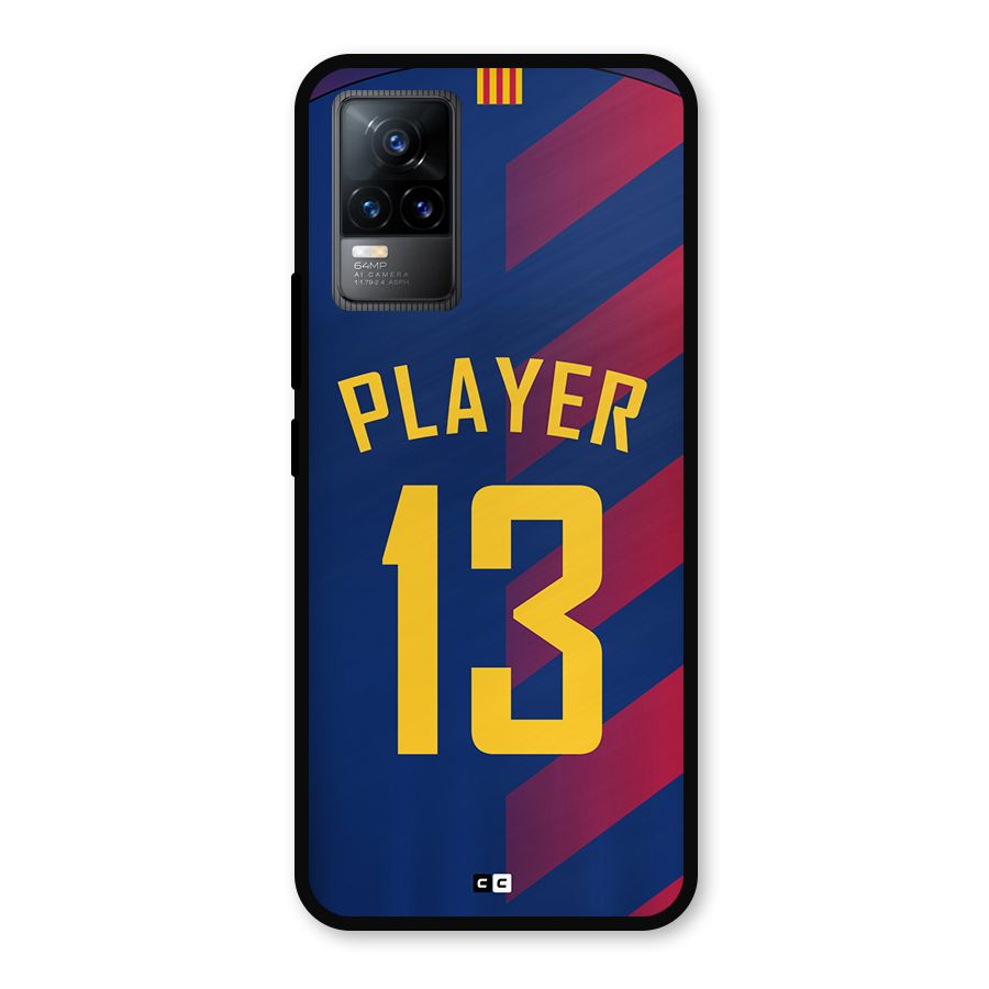 Player Thirteen Metal Back Case for Vivo Y73