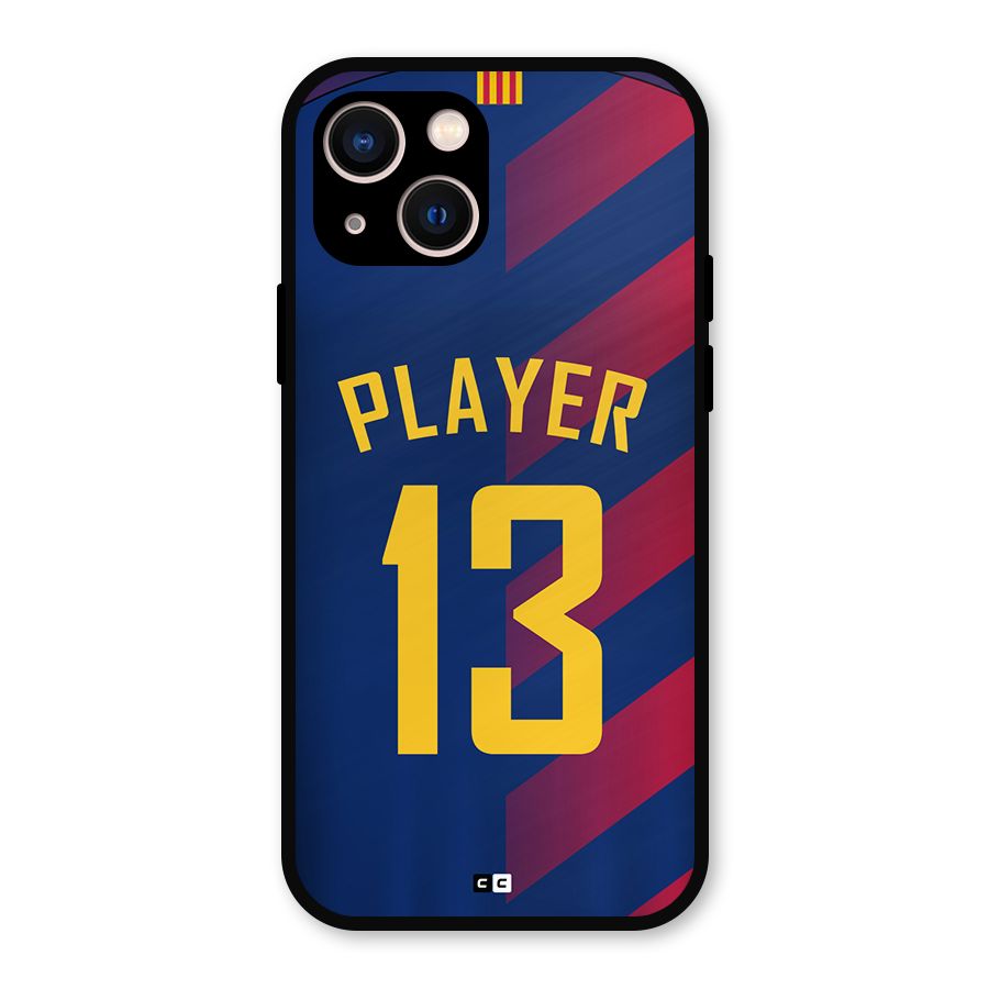 Player Thirteen Metal Back Case for iPhone 13