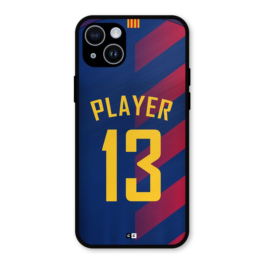 Player Thirteen Metal Back Case for iPhone 14