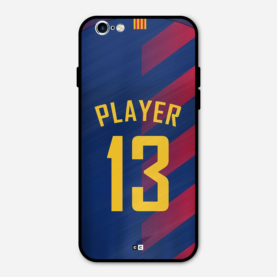 Player Thirteen Metal Back Case for iPhone 6 6s