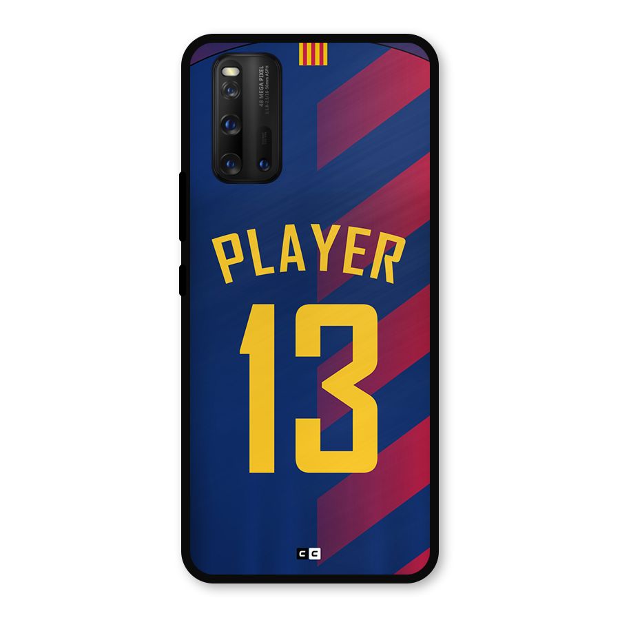 Player Thirteen Metal Back Case for iQOO 3