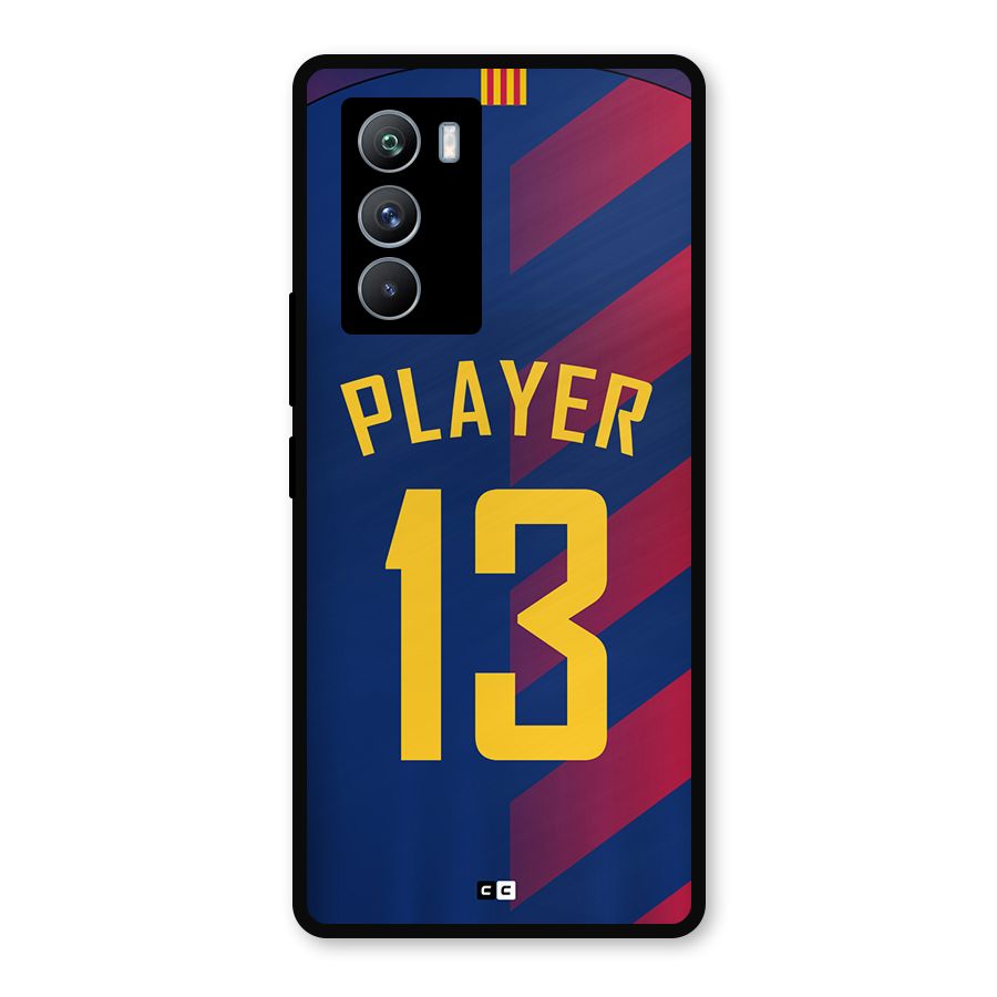 Player Thirteen Metal Back Case for iQOO 9 SE