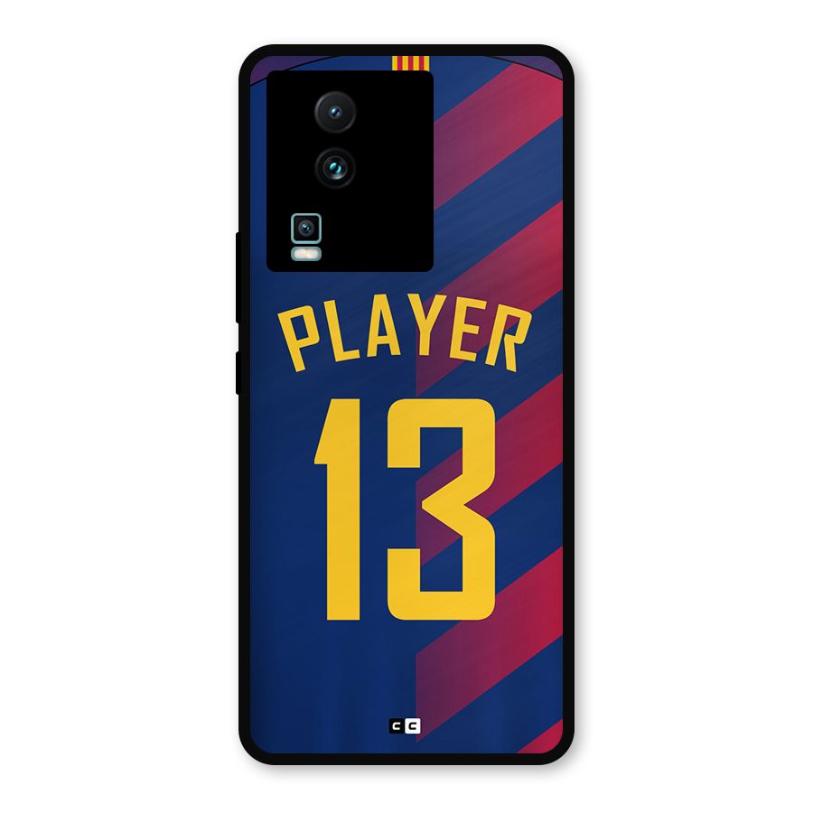 Player Thirteen Metal Back Case for iQOO Neo 7
