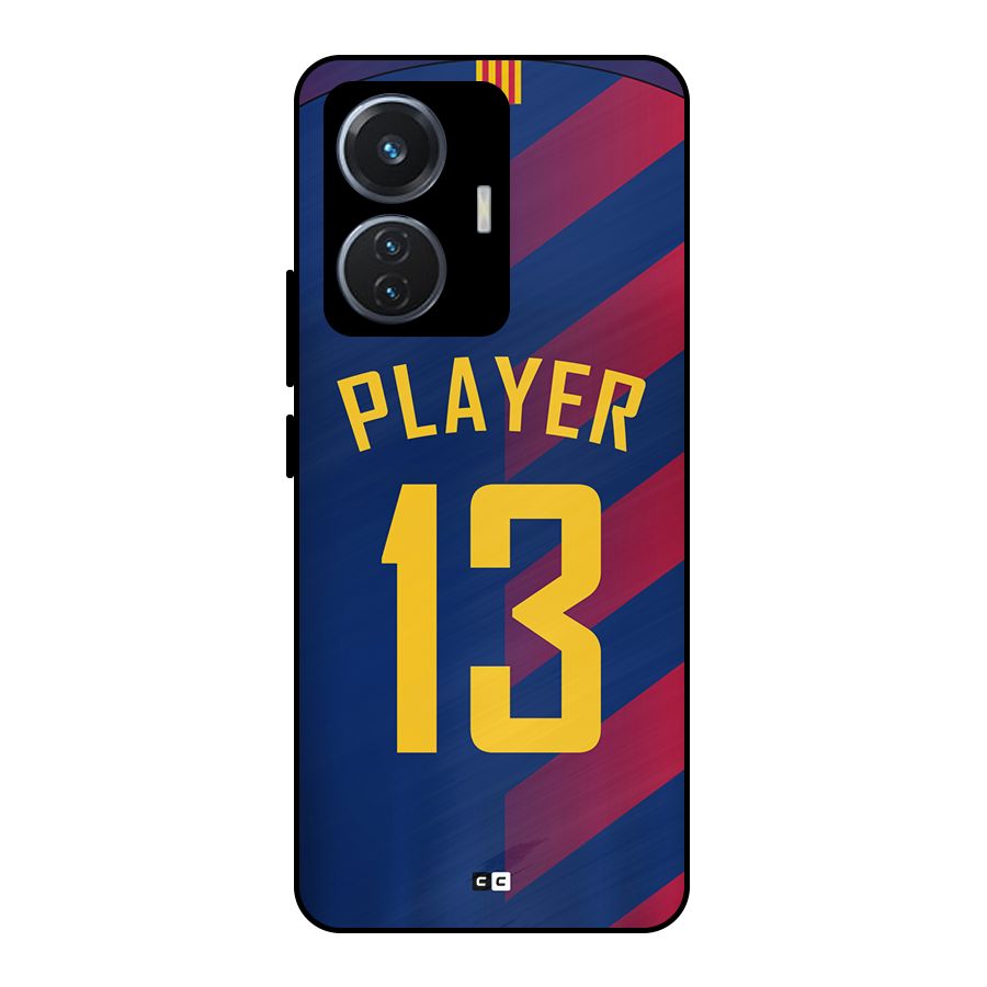 Player Thirteen Metal Back Case for iQOO Z6 44W
