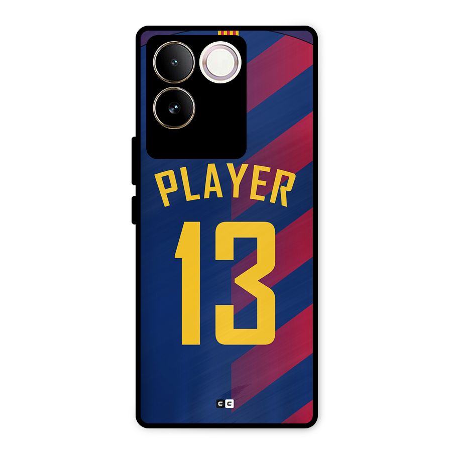 Player Thirteen Metal Back Case for iQOO Z7 Pro