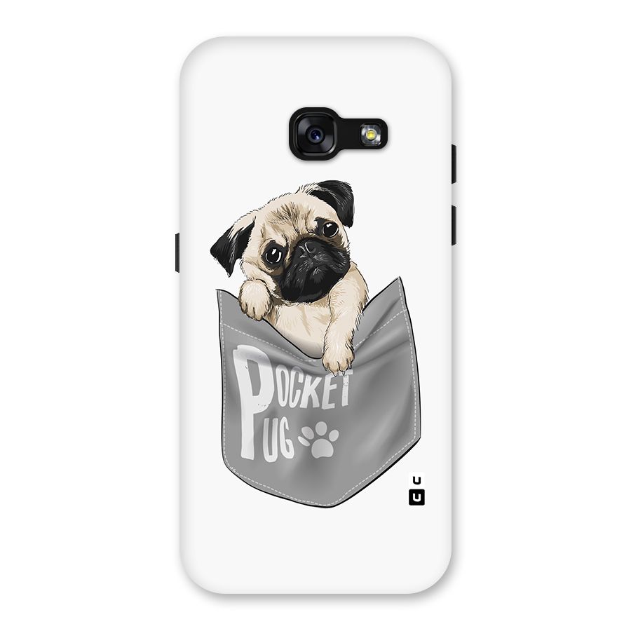 Pocket Pug Back Case for Galaxy A3 (2017)