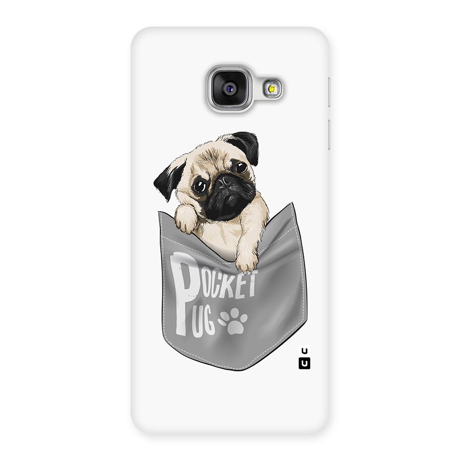 Pocket Pug Back Case for Galaxy A3 2016