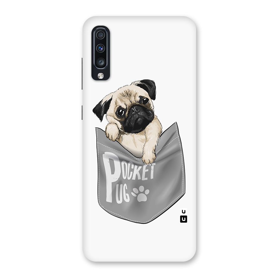 Pocket Pug Back Case for Galaxy A70