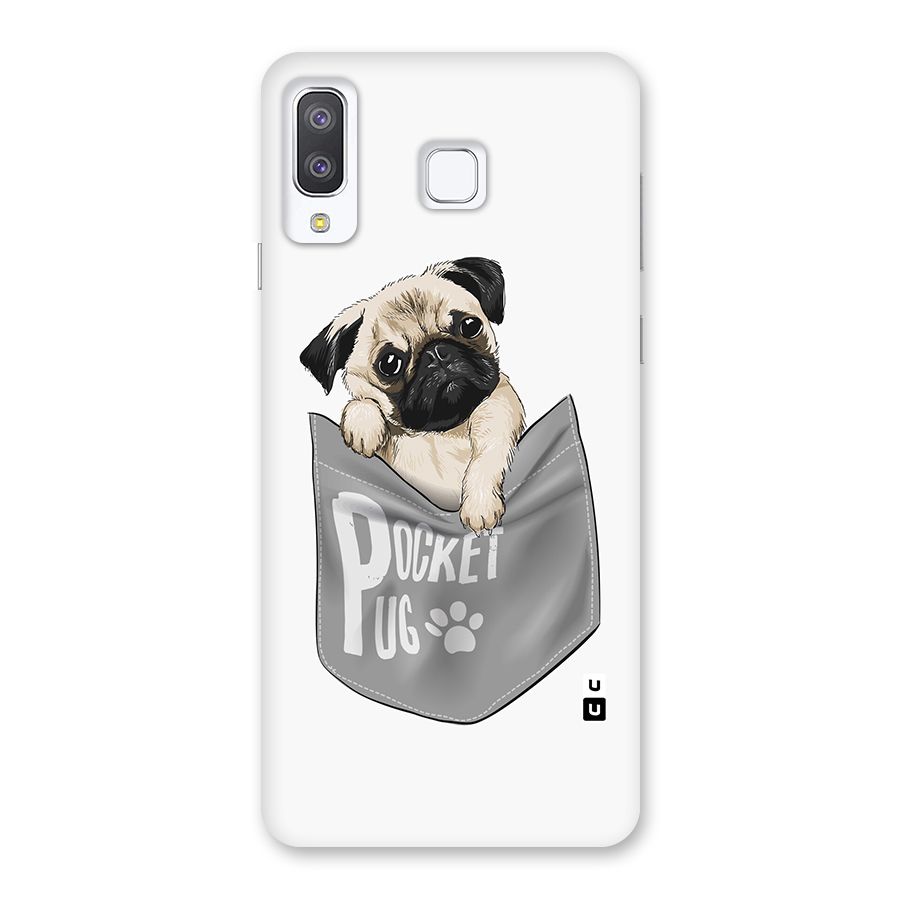 Pocket Pug Back Case for Galaxy A8 Star