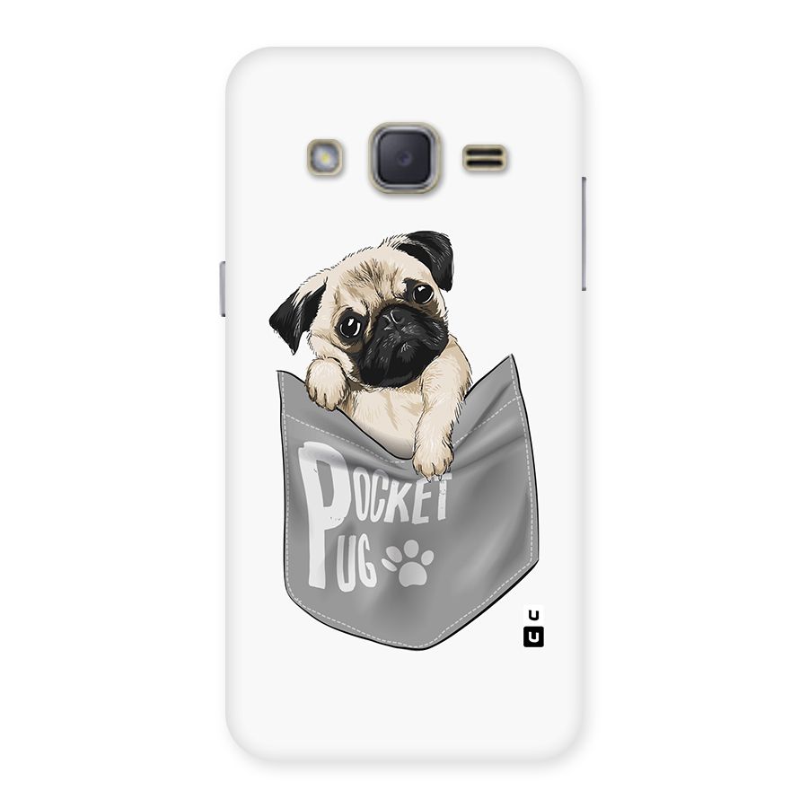Pocket Pug Back Case for Galaxy J2
