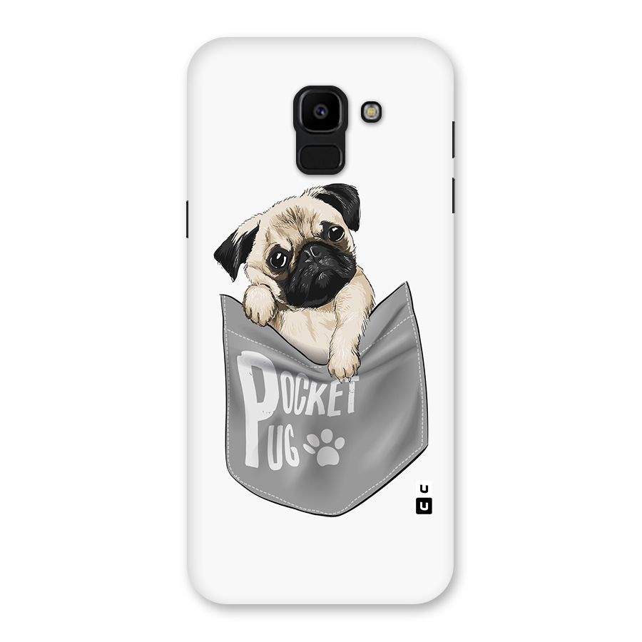 Pocket Pug Back Case for Galaxy J6