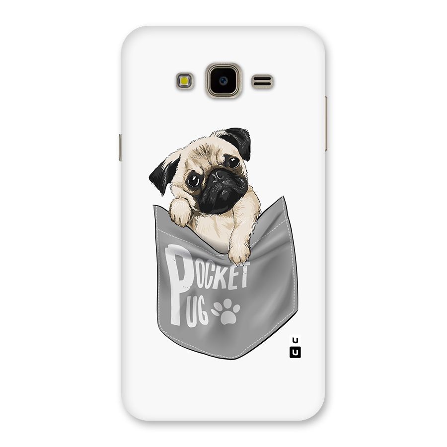 Pocket Pug Back Case for Galaxy J7 Nxt