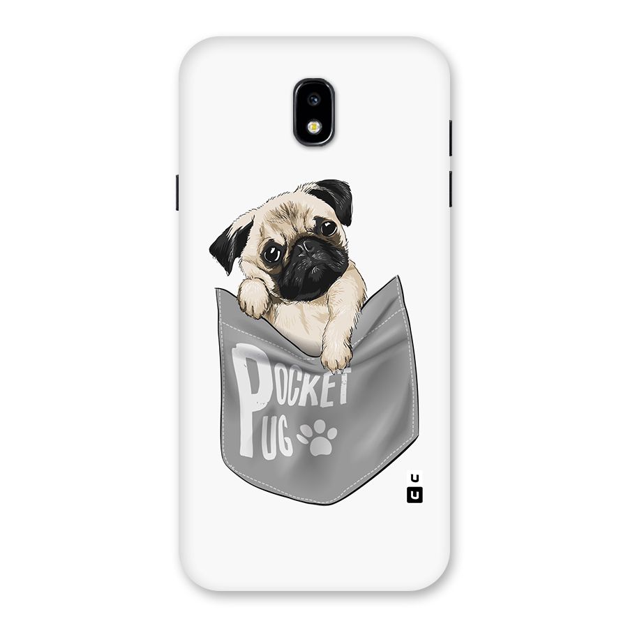 Pocket Pug Back Case for Galaxy J7 Pro