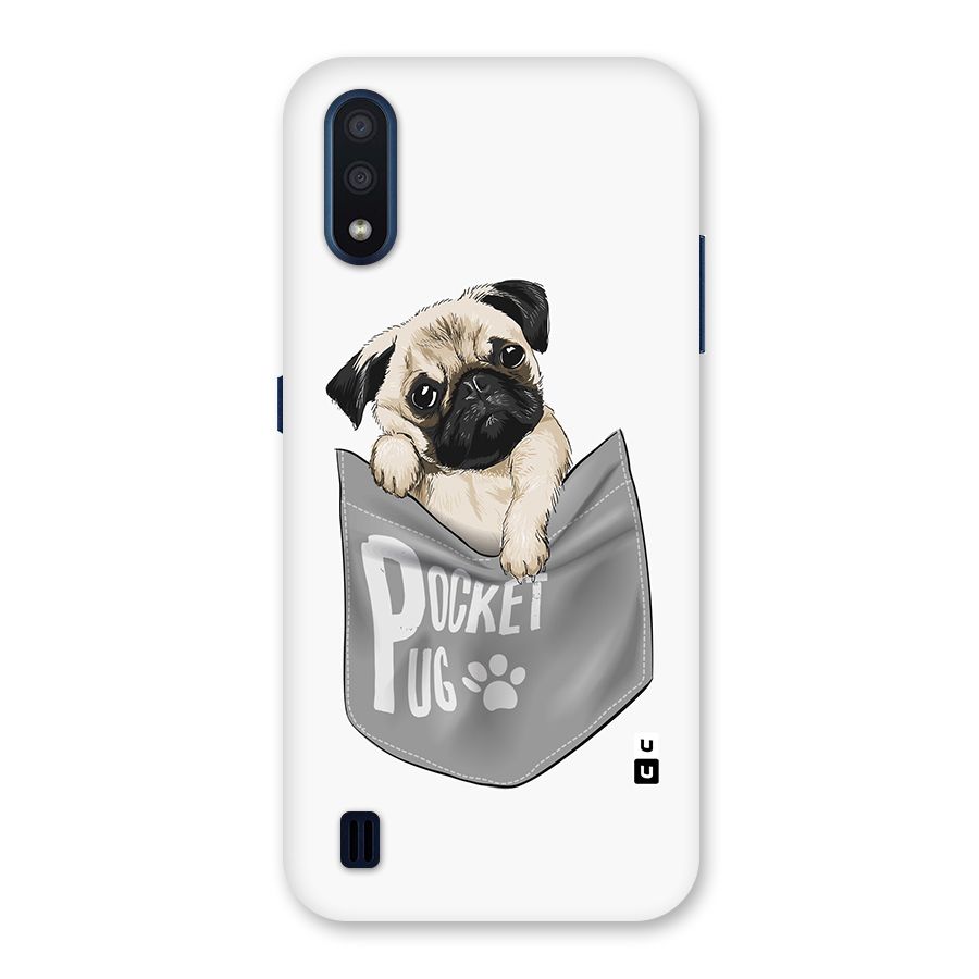 Pocket Pug Back Case for Galaxy M01