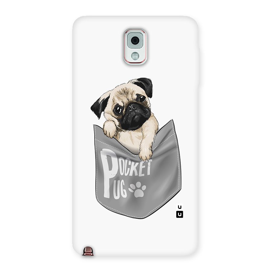 Pocket Pug Back Case for Galaxy Note 3