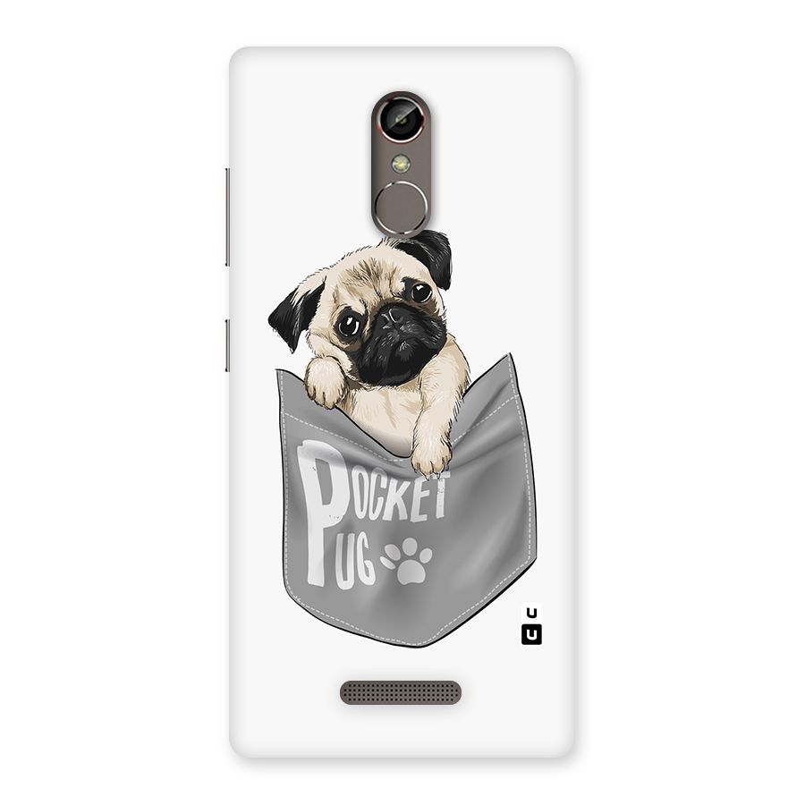 Pocket Pug Back Case for Gionee S6s