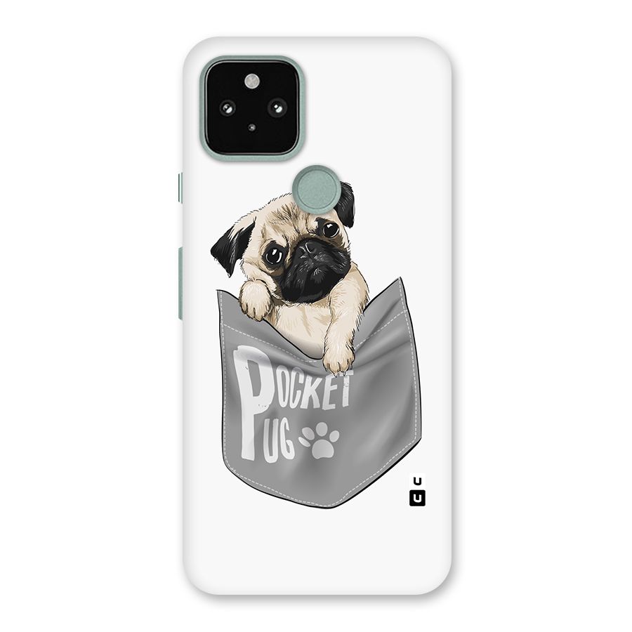 Pocket Pug Back Case for Google Pixel 5