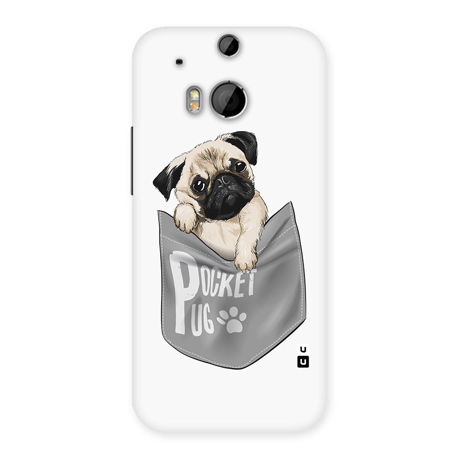 Pocket Pug Back Case for HTC One M8