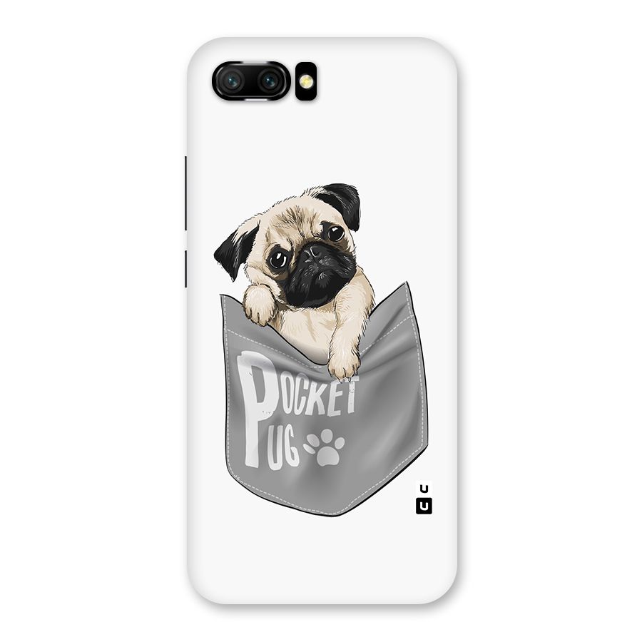 Pocket Pug Back Case for Honor 10