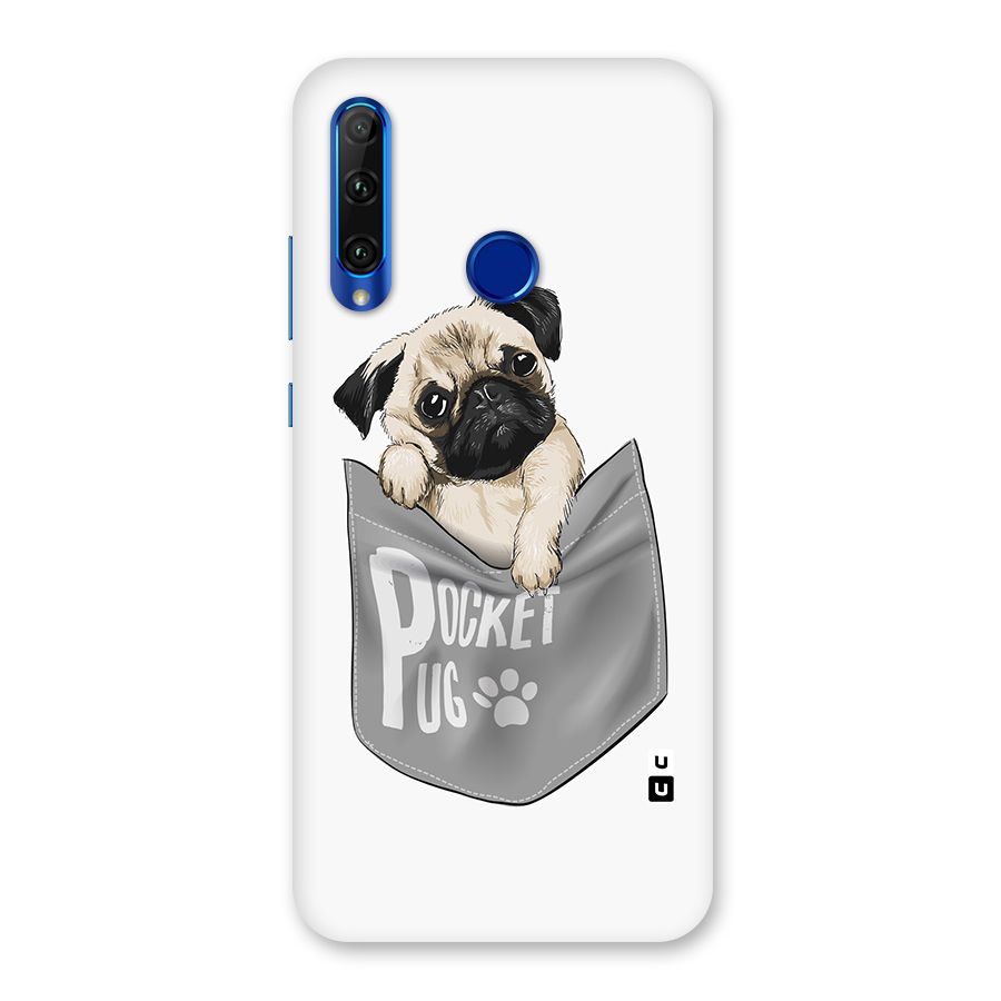 Pocket Pug Back Case for Honor 20i