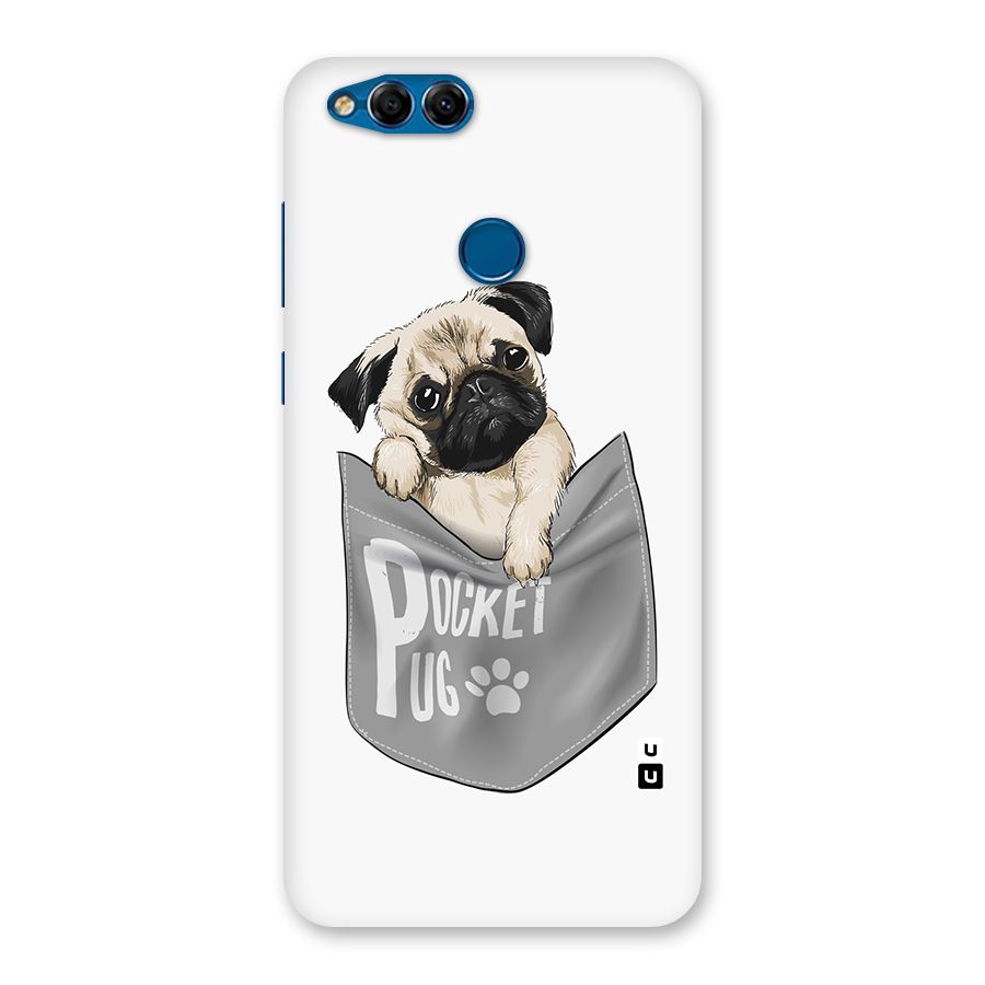 Pocket Pug Back Case for Honor 7X