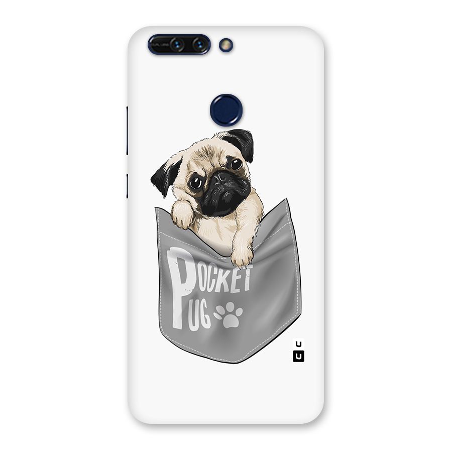 Pocket Pug Back Case for Honor 8 Pro