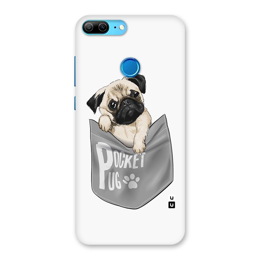 Pocket Pug Back Case for Honor 9 Lite