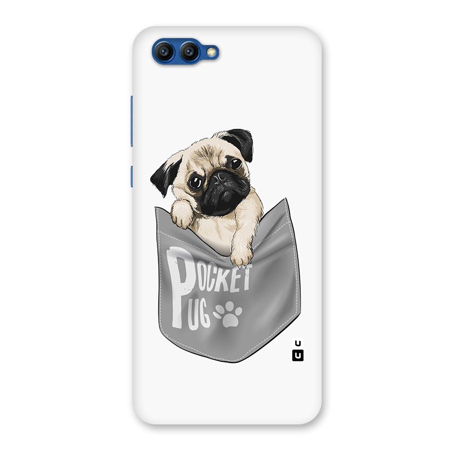 Pocket Pug Back Case for Honor View 10