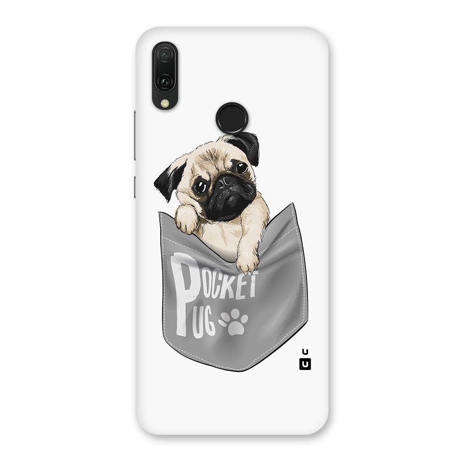 Pocket Pug Back Case for Huawei Y9 (2019)