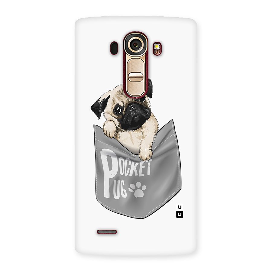 Pocket Pug Back Case for LG G4