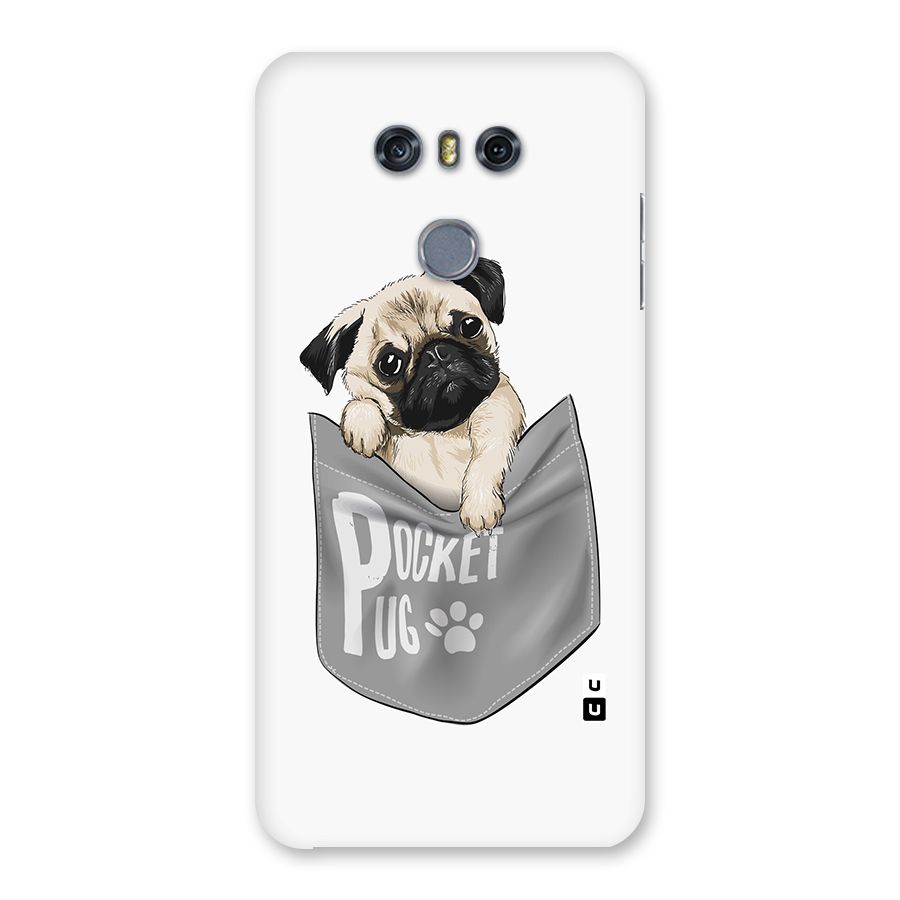 Pocket Pug Back Case for LG G6